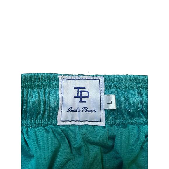 Inaka Power Unisex Classic Mesh Gym Shorts Teal Size Large - Picture 5 of 7
